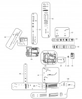 Draper D20NS 20V Nailer / Stapler Spare Parts